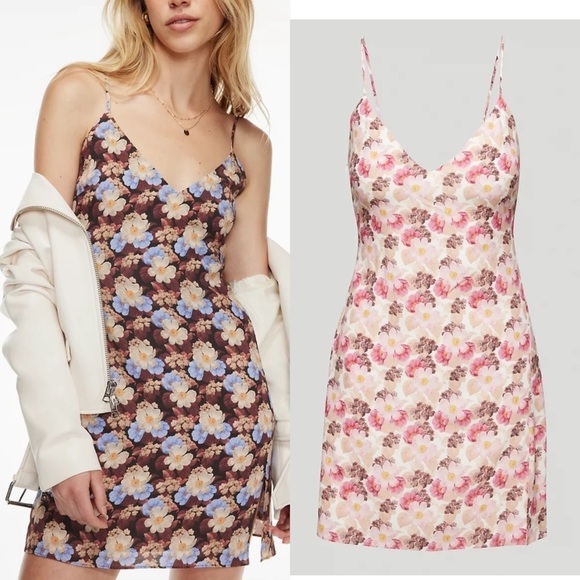 ARITZIA Wilfred Floral Cocktail Dress - Picture 1 of 13